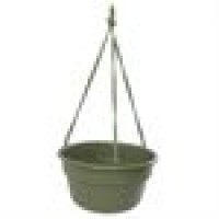 Bloem Dura Cotta Hanging Basket 12" Living Green   567605901